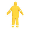 Impermeable PVC_Poliéster 2 Pieza con Reflejante LAMIRA Amarillo Epp Industrial 3