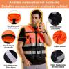 Chaleco De Seguridad Reflejantes Superbrillante Industrial Epp Industrial 1