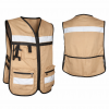 Chaleco Brigadista Con Reflejante Textil Epp Industrial 1
