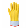 Guante de piel amarillo Epp Industrial 3
