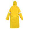 Impermeable PVC_Poliéster Gabardina Larga con Reflejante LAMIRA Amarillo Epp Industrial 2