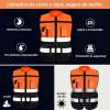 Chaleco De Seguridad Reflejantes Superbrillante Industrial Epp Industrial 4